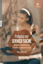 Livro - Pesquisa em serviço social: Livro - Pesquisa em serviço social: