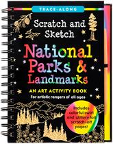 Livro PETER PAUPER PRESS Scratch and Sketch Parques Nacionais