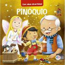 Livro Pinóquio Ciranda Cultural Crianças Filhos Infantil Desenho História Brincar Pintar Colorir - Atividade Educativo Amigo
