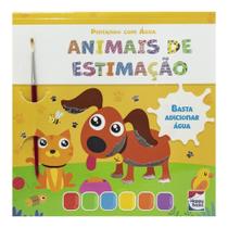 Livro - Pintando com Água: Animais de estimação Livro - Pintando com Água: Animais de estimação