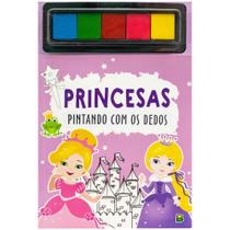 Livro - Pintando com os Dedos: Princesas Livro - Pintando com os Dedos: Princesas