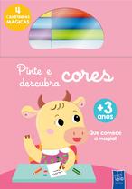 Livro - Pinte e descubra cores: Vaca