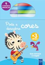 Livro - Pinte e descubra cores: Zebra