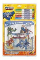 Livro Pinte E Lave Batman E Super Amigos Fun