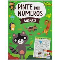 Livro - Pinte por Números: Animais