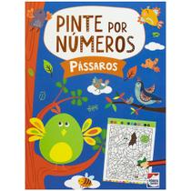 Livro - Pinte por Números: Pássaros Livro - Pinte por Números: Pássaros