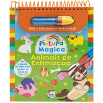 Livro - Pintura mágica: Animais de estimação