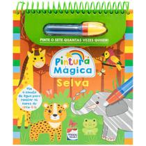 Livro - Pintura mágica: Selva Livro - Pintura mágica: Selva