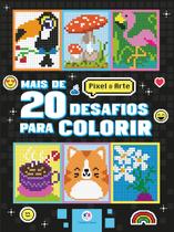 Livro - Pixel art - Mais de 20 desafios para colorir