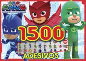 Livro - PJ Mask - Prancheta para colorir com 1500 adesivos Livro - PJ Mask - Prancheta para colorir com 1500 adesivos