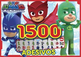 Livro - PJ Mask - Prancheta para colorir com 1500 adesivos Livro - PJ Mask - Prancheta para colorir com 1500 adesivos