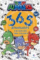 Livro - PJ Masks - 365 atividades e desenhos para colorir