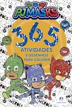Livro PJ Masks 365 atividades e desenhos