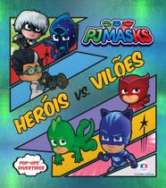 Livro - PJ Masks - Heróis vs vilões