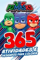 Livro - PJ Masks Livro 365 Atividades e Desenhos para Colorir