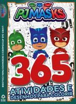 Livro - PJ Masks - Livro 365 Atividades e desenhos para colorir