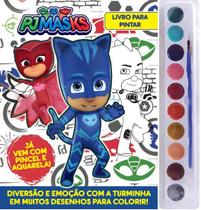 Livro - PJ Masks Livro para Pintar com Aquarela