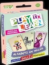 Livro - Play To Learn - Jogo Da Memoria - Alfabeto Em Ingles