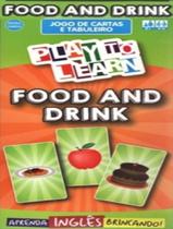 Livro - Play To Learn - Jogo De Cartas - Food And Drink