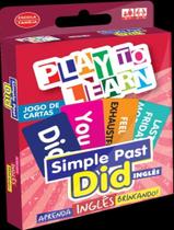 Livro - Play To Learn - Jogo De Cartas - Simple Past - Did Ingles