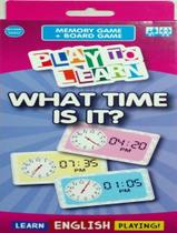 Livro - Play To Learn - Memory Game + Board Game - What Time Is It