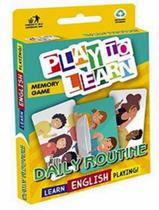 Livro - Play To Learn - Memory Game - Daily Routine