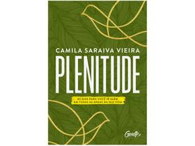 Livro Plenitude Camila Saraiva Vieira