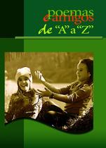 Livro - Poemas e amigos de A a Z (capa verde)