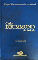 Livro Poesia Errante - Edição Comemorativa Dos 100 Anos de Carlos Drummond de Andrade
