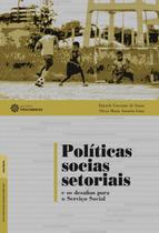 Livro - Políticas sociais setoriais e os desafios para o Serviço Social