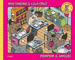 Livro - Pompom & Amigos (Livro de colorir)