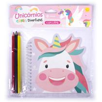 Livro - Pop cores divertidas com lápis - Unicórnios Livro - Pop cores divertidas com lápis - Unicórnios