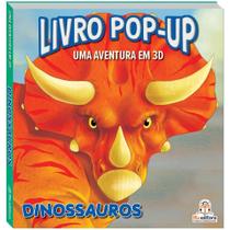 Livro Pop-up - Aventuras Em 3D: Dinossauros Sortido