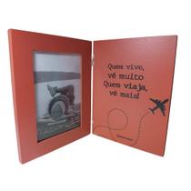 Livro Porta Retrato Mda Viagem 10x15