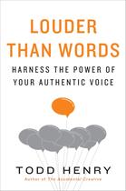 Livro Portfolio Louder Than Words: O Poder da Sua Voz Autêntica Livro Portfolio Louder Than Words: O Poder da Sua Voz Autêntica