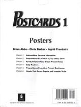 Livro - Postcards Posters 1 - PEARSON AUDIO VISUAL Livro - Postcards Posters 1 - PEARSON AUDIO VISUAL