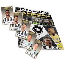 Livro Pôster Ilustrado Campeonato Brasileiro 2024 Botafogo Campeao Em Figurinhas