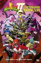 Livro - Power Rangers e Tartarugas Ninja Vol. 2 Livro - Power Rangers e Tartarugas Ninja Vol. 2