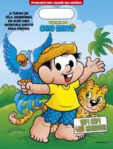 Livro Prancheta Especial para Pintar Turma do Chico Bento Vol.5 com Adesivos