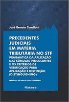 Livro - Precedentes Judiciais em Matéria Tributária no STF - Camilotti - Noeses