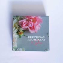 Livro - Preciosas Promessas de Deus - Com 220 versículos e Letras grandes - Azul e Rosa