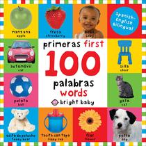 Livro Priddy Books US First 100 Words Bilingue Espanhol-Inglês