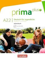 Livro - Prima plus a2.2 arbeitsbuch mit cd-rom