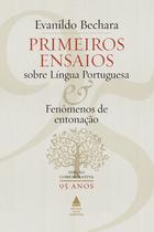 Livro - Primeiros ensaios sobre língua portuguesa e fenômenos de entonação