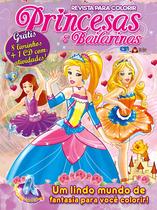 Livro - Princesas e Bailarinas Revista para Colorir 01