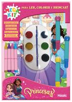 Livro - Princesas - Ler, Colorir e Brincar