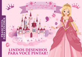 Livro - Princesas - Prancheta para colorir Livro - Princesas - Prancheta para colorir