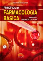 Livro Principios Da Farmacologia Basica - Estudo completo sobre medicamentos, interações biológicas e efeitos fisiológicos. - Editora Rideel