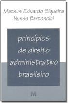 Livro - Princípios de direito administrativo brasileiro - 1 ed./2002
