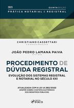 Livro - Procedimento de Dúvida Registral - 5ª ED - 2023